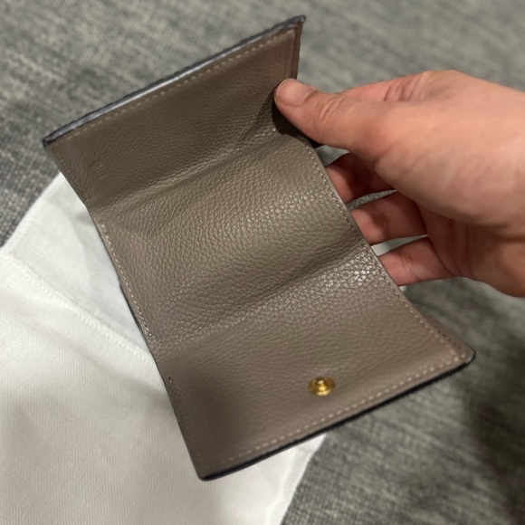 Chloe compact trifold leather wallet - Picture 6 of 9
